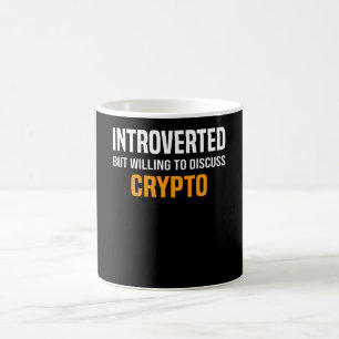 Caneca De Café Crypto Say Trader Minor Cryptocurrency Crypto