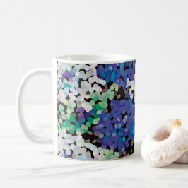 Caneca De Café Crystal Floral Blooms