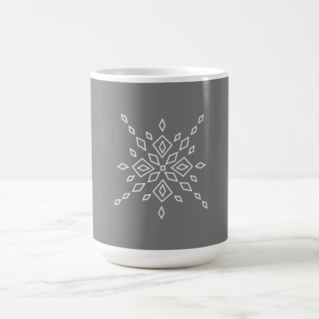Caneca De Café Crystalized Snowflake (Centro)