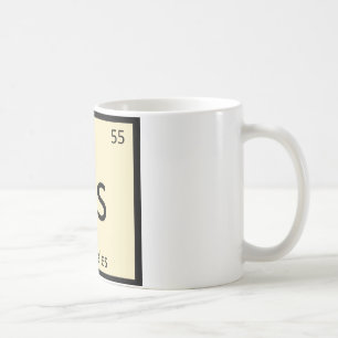 Caneca De Café Cs - Química De Queijo Cabrales Mesa Periódica
