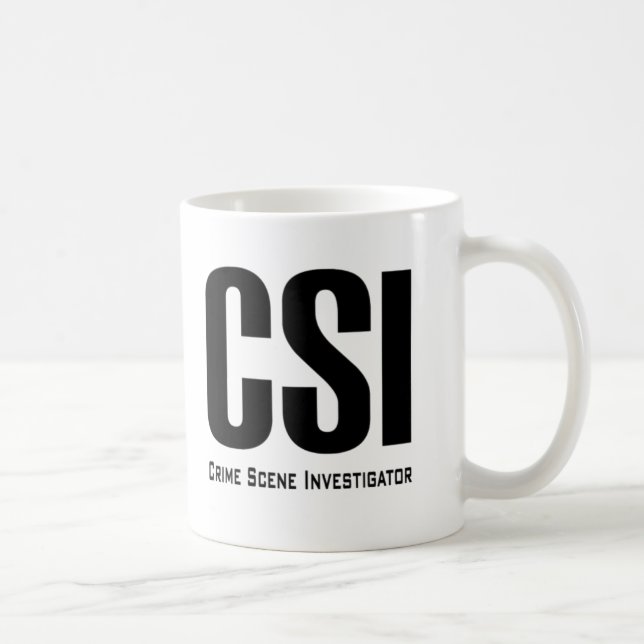 CANECA DE CAFÉ CSI (Direita)