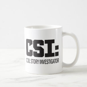 Caneca De Café CSI: Investigador legal da história