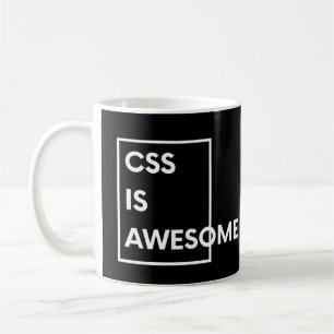 Caneca De Café CSS É Incrível Piada de Codificação & Programação