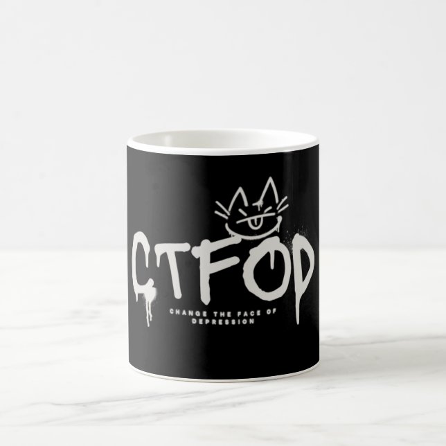 Caneca De Café CTFOD Spray Paint Advocate Mug (Centro)