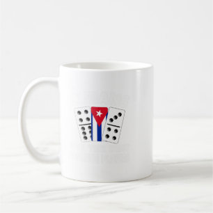 Caneca De Café Cuba Flag Domino American Cubano Cubano Cubano Dom