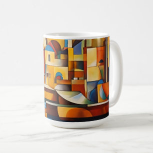 Caneca De Café "Cubist Sydney Opera House Mug"