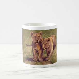 Caneca De Café Cubos de Leão