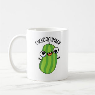 Caneca De Café Cuckoocumber Funny Veggie Cucumber Pun