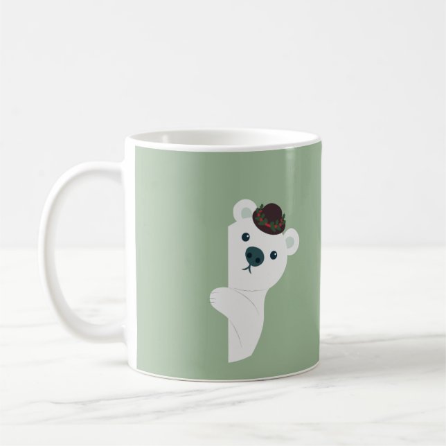 Caneca De Café Cucu - Urso Polar (Esquerda)