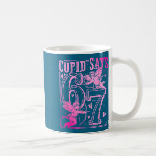 Caneca De Café Cud Engraçado Diz Seis Sete Dia dos Namorados 67 M