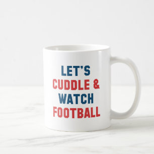 Caneca De Café Cuddle E Futebol