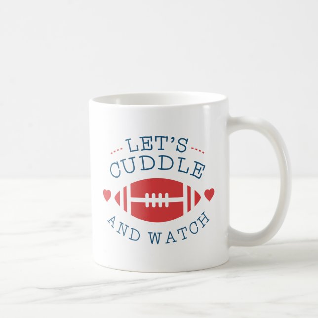 Caneca De Café Cuddle E Futebol (Direita)
