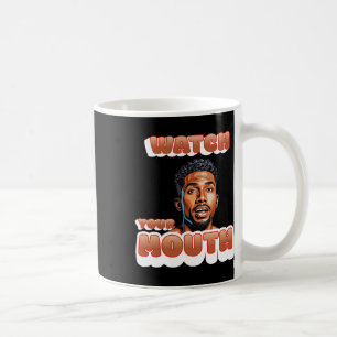 Caneca De Café Cuidado com o adesivo