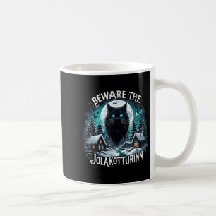 Caneca De Café Cuidado Com O Cristo Islandês Gato De Jolakotturin