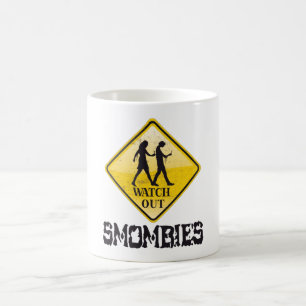 Caneca De Café Cuidado com os Smombies