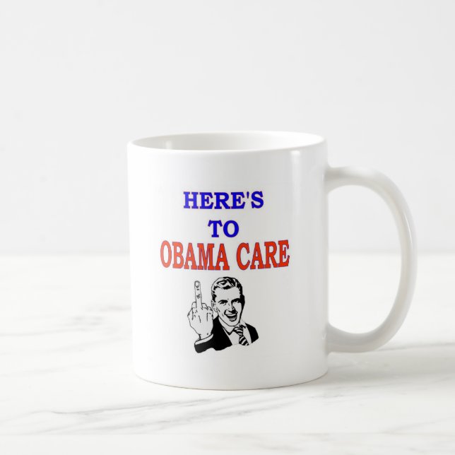 CANECA DE CAFÉ CUIDADO DE OBAMA (Direita)