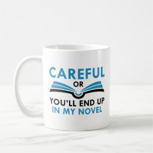 Caneca De Café Cuidado Ou Você Vai Acabar No Meu Romance
