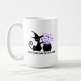Caneca De Café Cuidado Pessoal Um Golinho de Cada Vez