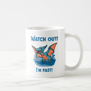 Caneca De Café Cuidado! Sou rápido!