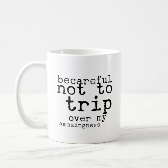 Caneca De Café cuidado - trabalho engraçado, gerentes, colaborado (Esquerda)
