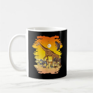 Caneca De Café Cuidador de Zoológico Africanos Animal Vida Selvag