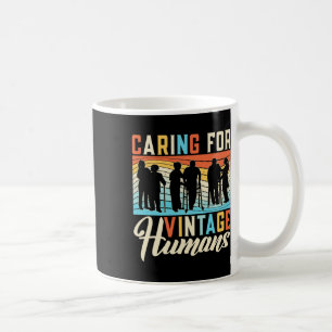 Caneca De Café Cuidados Com Enfermeiras De Idosos