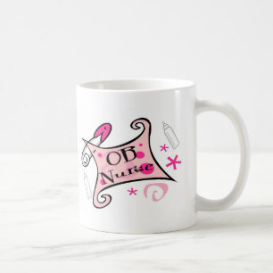 Caneca De Café Cuidados da enfermeira de OB (obstetrícia)