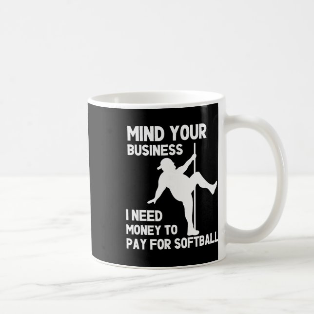 Caneca De Café Cuide Da Sua Vida Preciso De Dinheiro Para Pagar P (Direita)