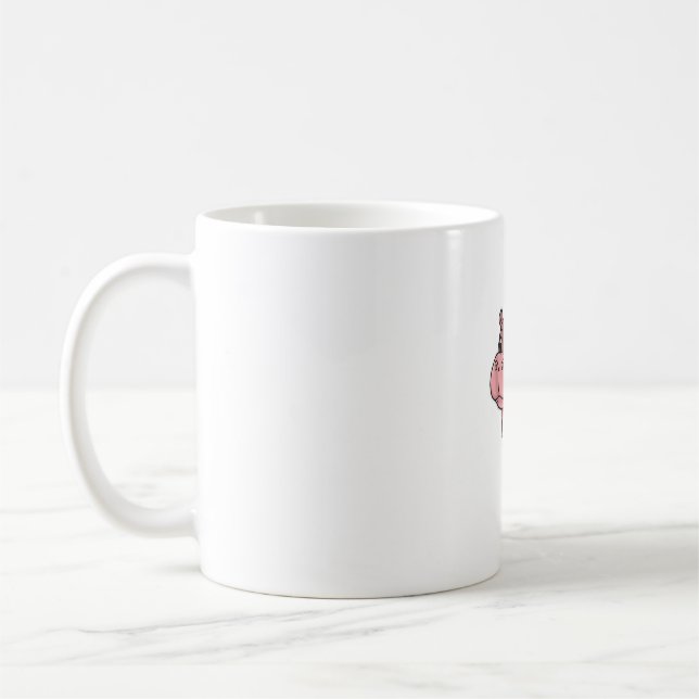 Caneca De Café Cujo Bebê Hippo Moo Deng Tank Top_1 (Esquerda)