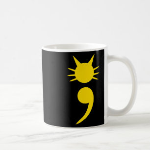 Caneca De Café Cujo Semicolão Gato Cujo Cachorro Pode Admitir Saú