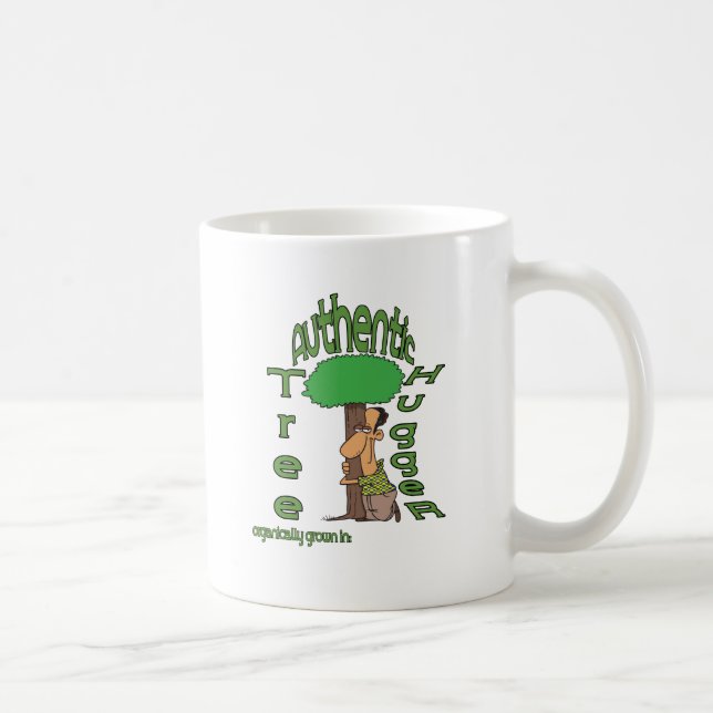 Caneca De Café Cultivado organico de TreeHugger3 (Direita)