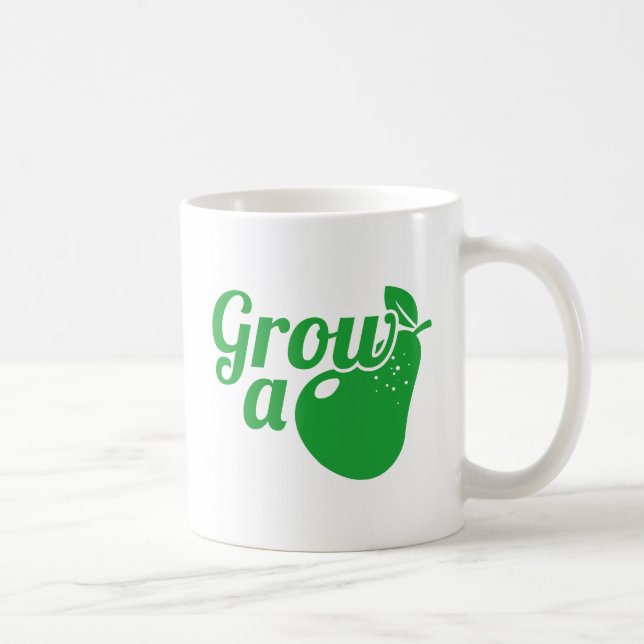 Caneca De Café Cultivar Uma Pera (Direita)