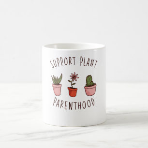 Caneca De Café Cultivo Doméstico Gardener Cactus Cactos
