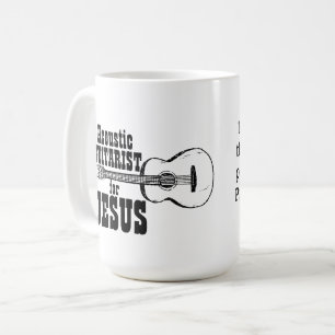 Caneca De Café Culto Equipe Mug Acústica Por Jesus