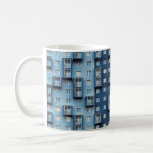 CANECA DE CAFÉ CULTURAS AZUIS