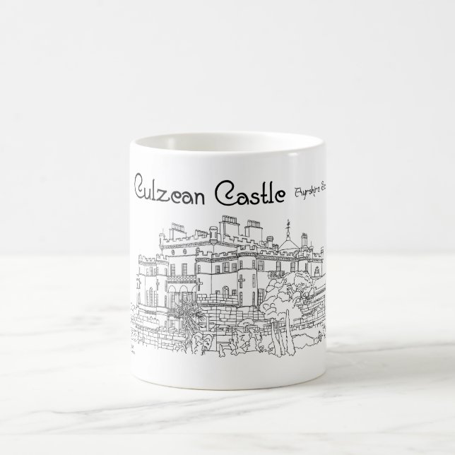 Caneca De Café Culzean Castle Scotland (Centro)