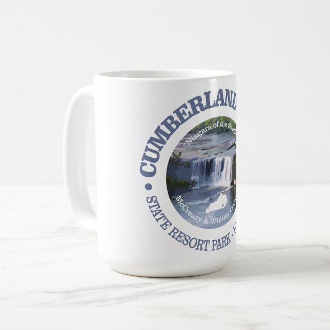 Caneca De Café Cumberland Falls SRP (Frente Esquerda)