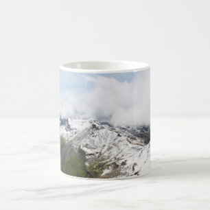 Caneca De Café Cume da montanha nos cumes suíços
