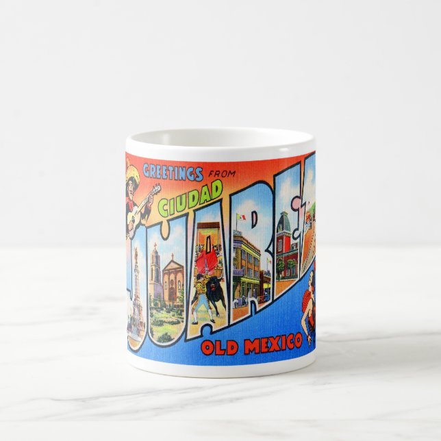 Caneca De Café Cumprimentos de Ciudad Juarez México (Centro)