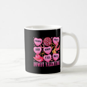 Caneca De Café Cumprimentos de Dia dos Namorados Vaqueira Coração