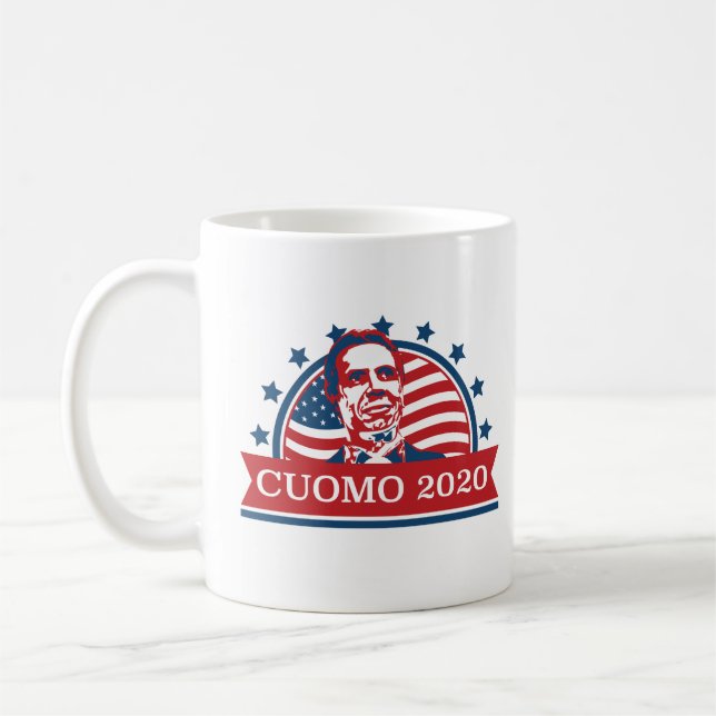 Caneca De Café Cuomo 2020 | Votação do Presidente (Esquerda)