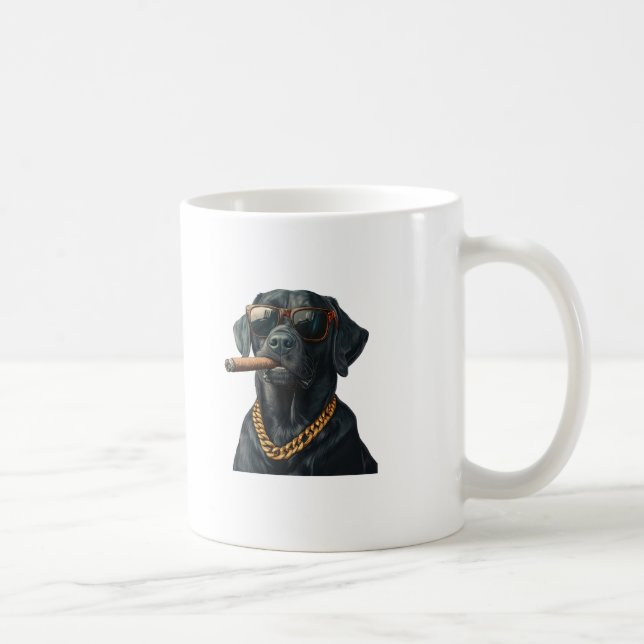 Caneca De Café Cup Lee ama animais (Direita)