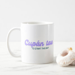 Caneca De Café Cupán taa Irish Gaelic Tea Mug