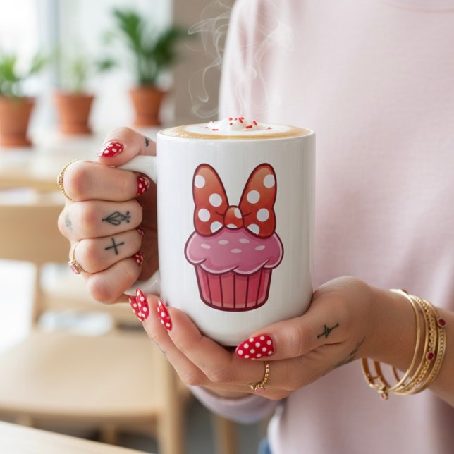 Caneca De Café Cupcake (Criador carregado)