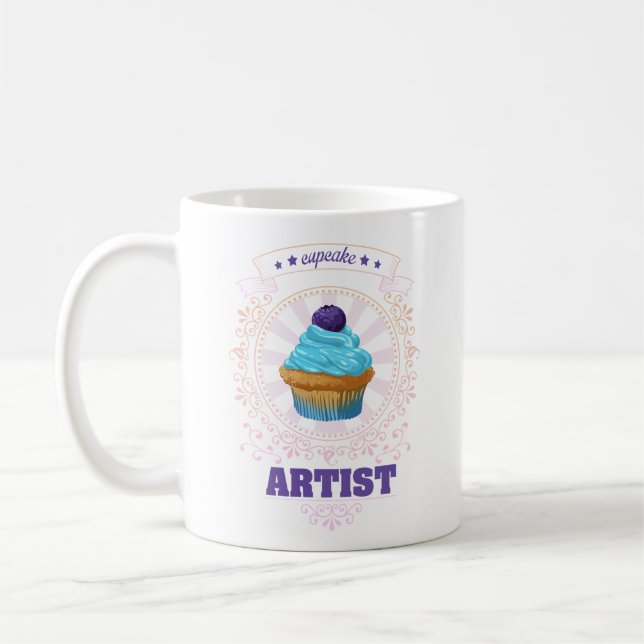 Caneca De Café Cupcake Artist (Esquerda)