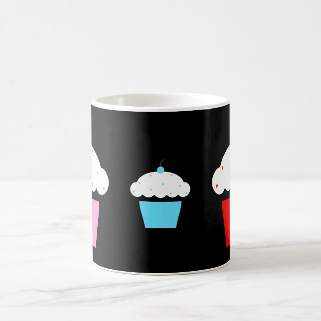 Caneca De Café cupcake de cereja (Centro)