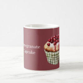 Caneca De Café Cupcake de Romã
