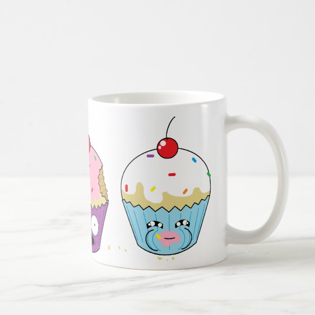 Caneca De Café Cupcake do canibal (Direita)