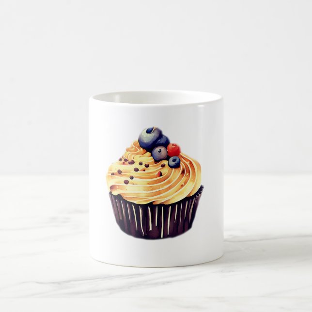 Caneca De Café Cupcake doce magia (Centro)