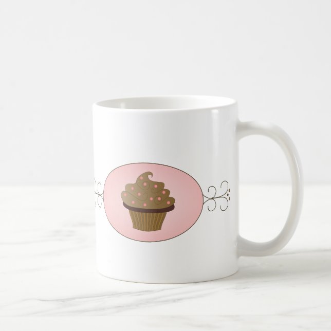 Caneca De Café Cupcake rico (Direita)